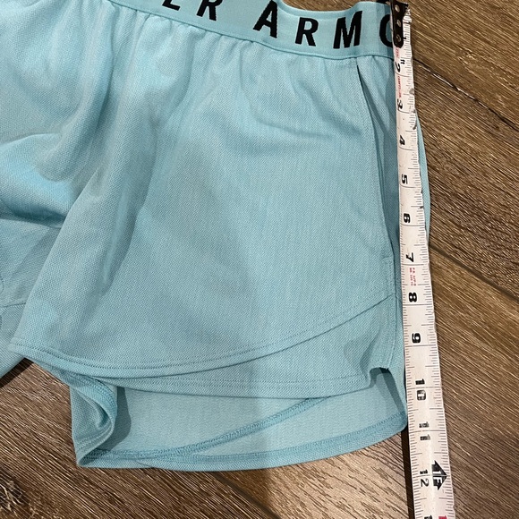 Women’s Under Armour running shorts size small running shorts blue shorts - Picture 7 of 9
